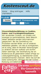 Mobile Screenshot of kostenscout.de